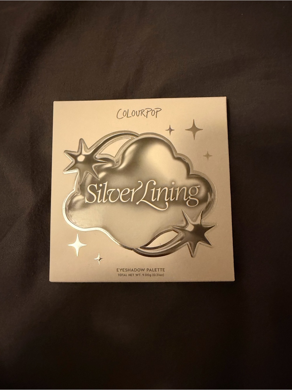 NEW colourpop silver lining eyeshadow pallet